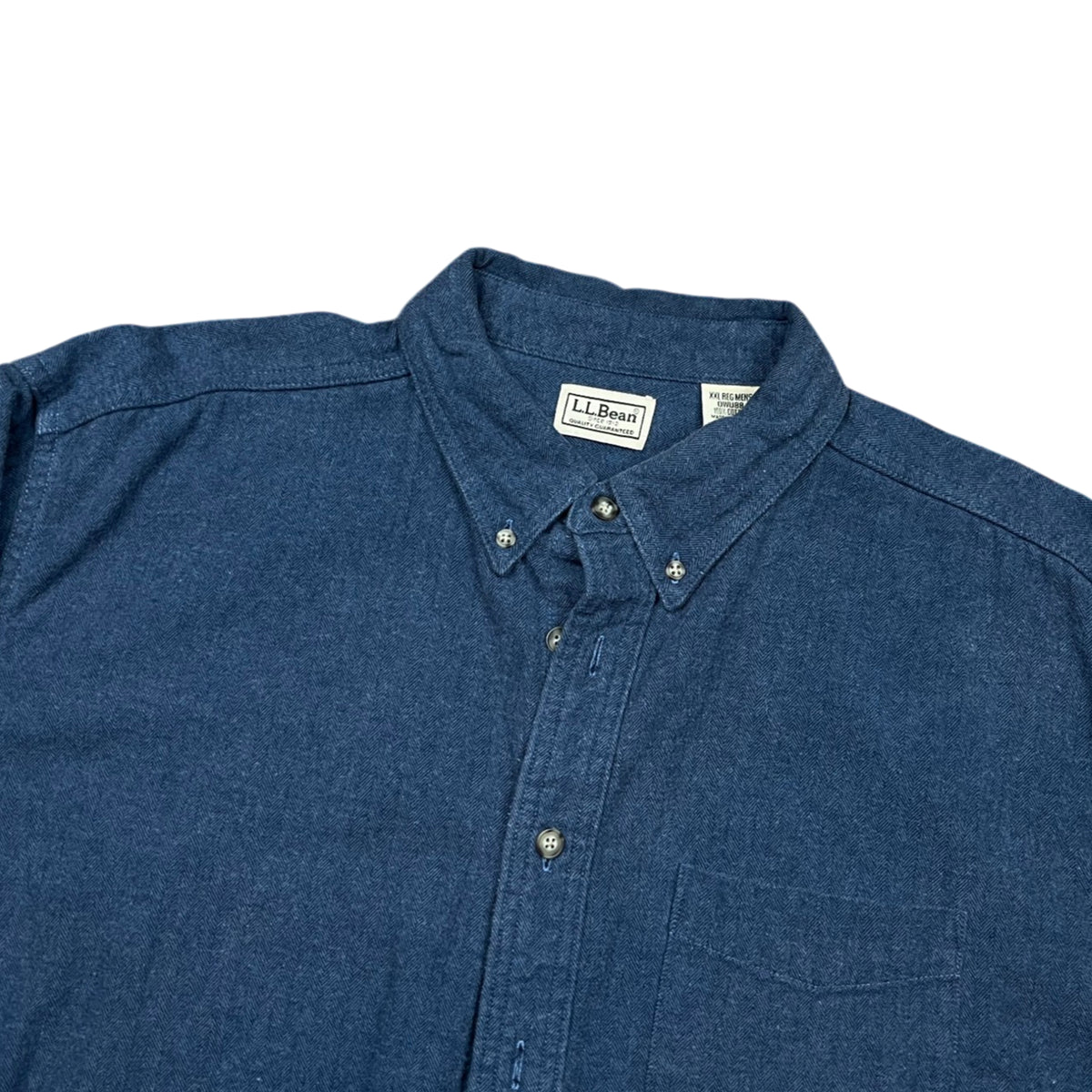 Vintage 90's LL Bean Wool Flannel Shirt (XXL)
