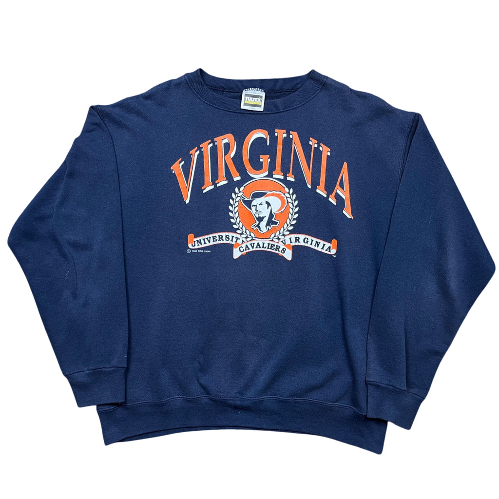 Vintage 90's University of Virginia Boxy Sweatshirt (L)