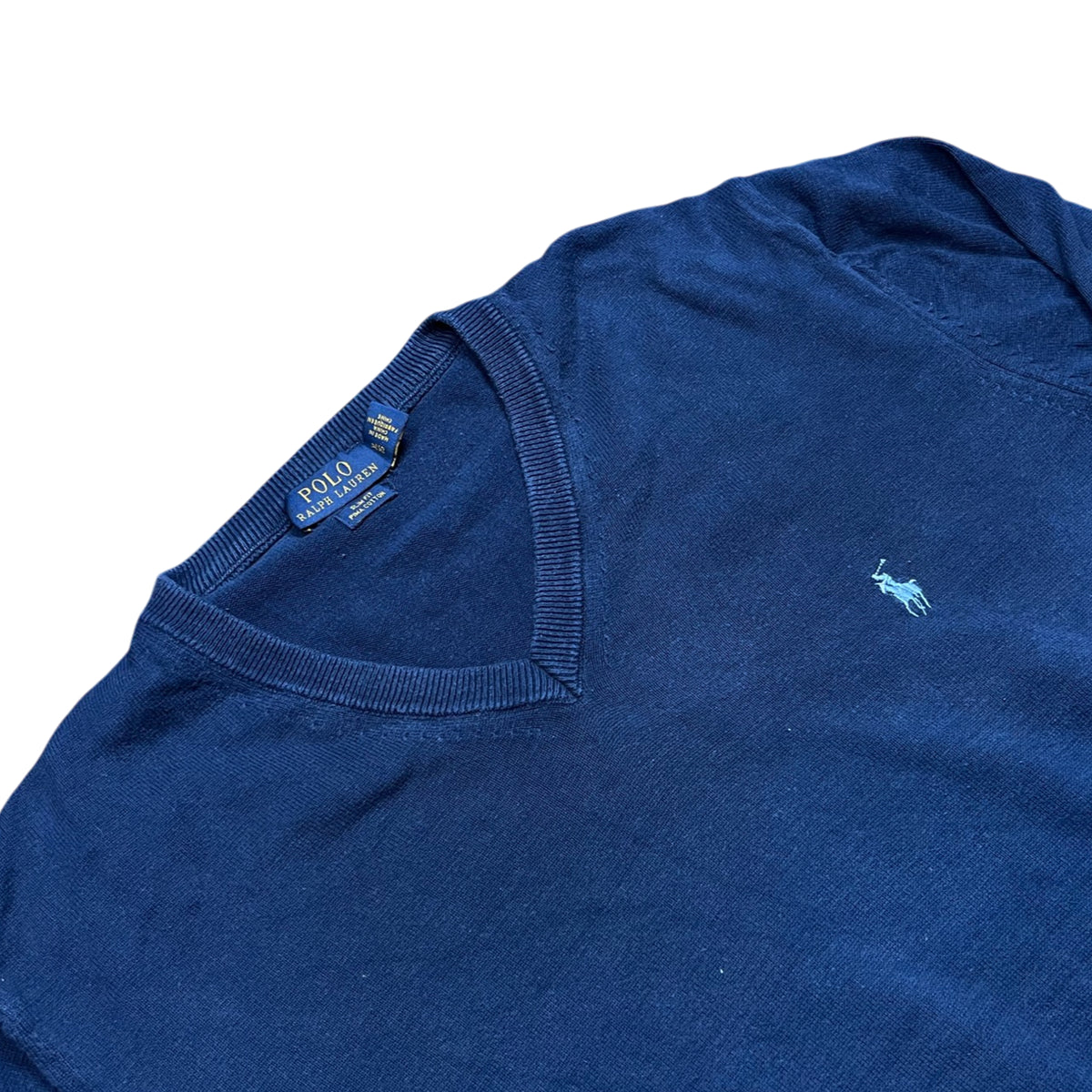 Polo Ralph Lauren V Neck Slim Fit Sweater (XL)