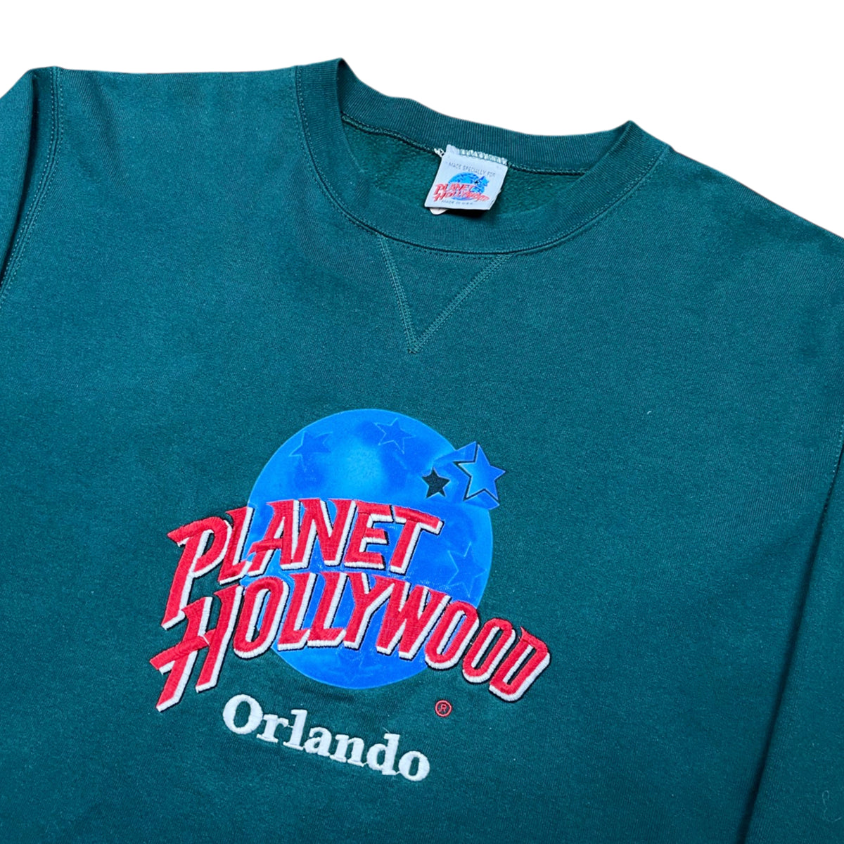 Vintage 90's Planet Hollywood Orlando Embroidery Sweatshirt (L)