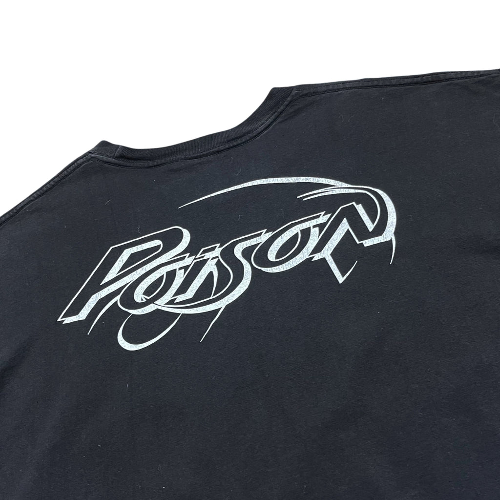 Vintage Poison Band Bootleg Graphic T-shirt (L)