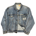 Vintage 90's Embroidery Pioneer Denim Jacket (L)
