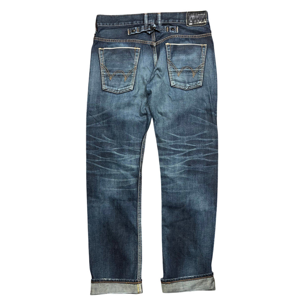 Edwin Japanese Selvedge SK505T Buckle Back Jeans (M)