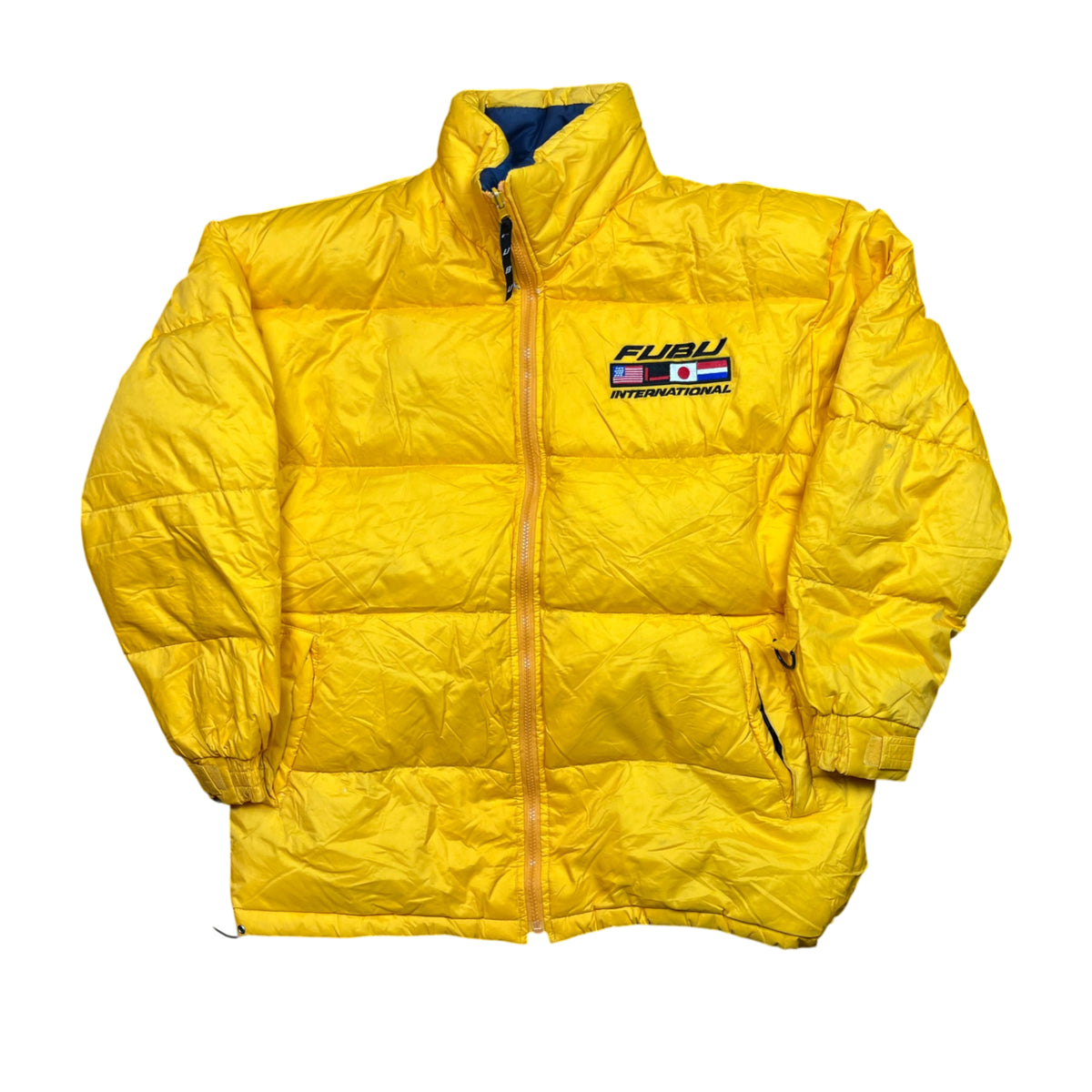 Vintage FUBU Reversable Puffer Jacket (L)