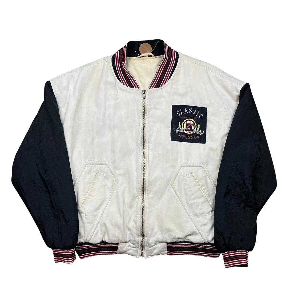 Vintage 90's Classic Bomber Varsity Jacket (L)