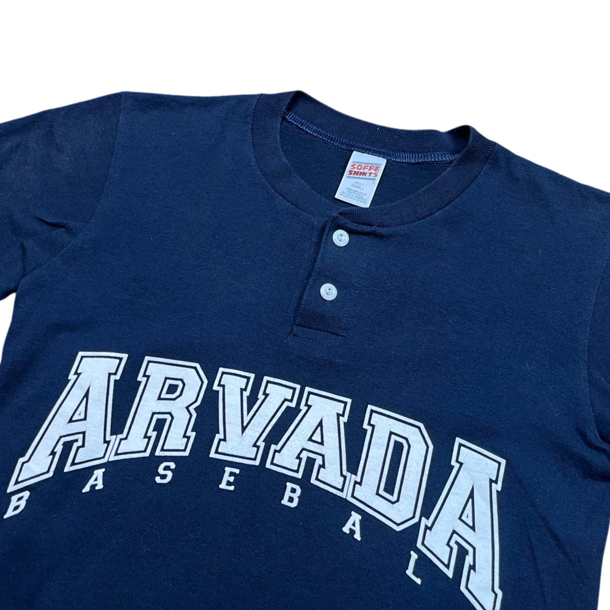 Vintage 90's ARVADA Baseball Baby Tee (S)