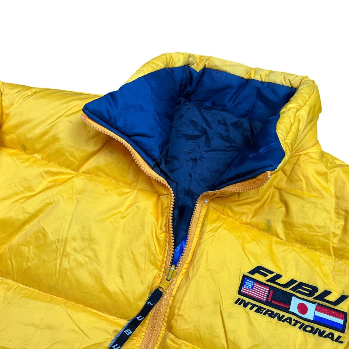 Vintage FUBU Reversable Puffer Jacket (L)