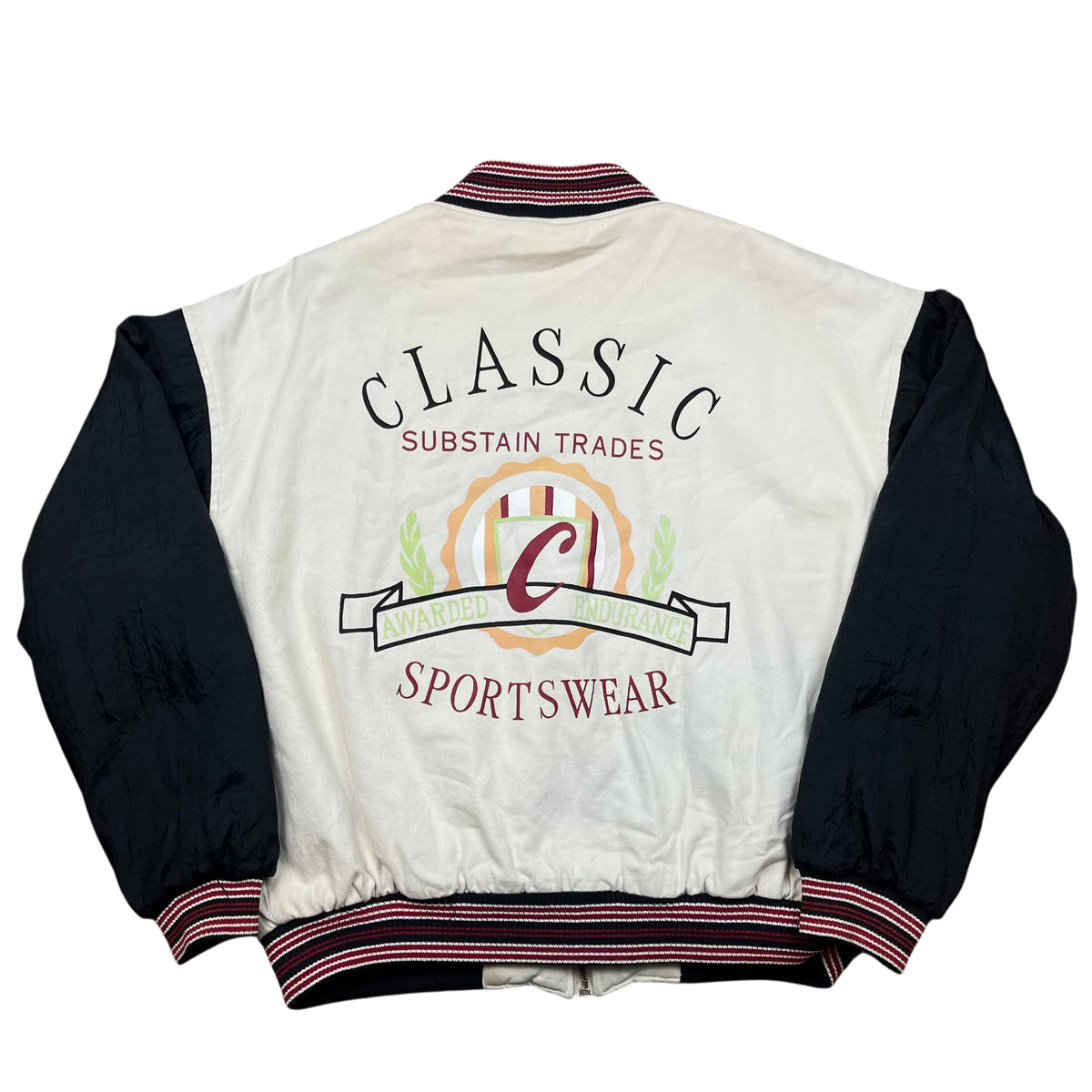 Vintage 90's Classic Bomber Varsity Jacket (L)