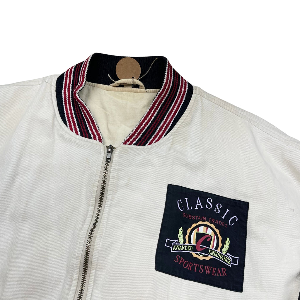 Vintage 90's Classic Bomber Varsity Jacket (L)