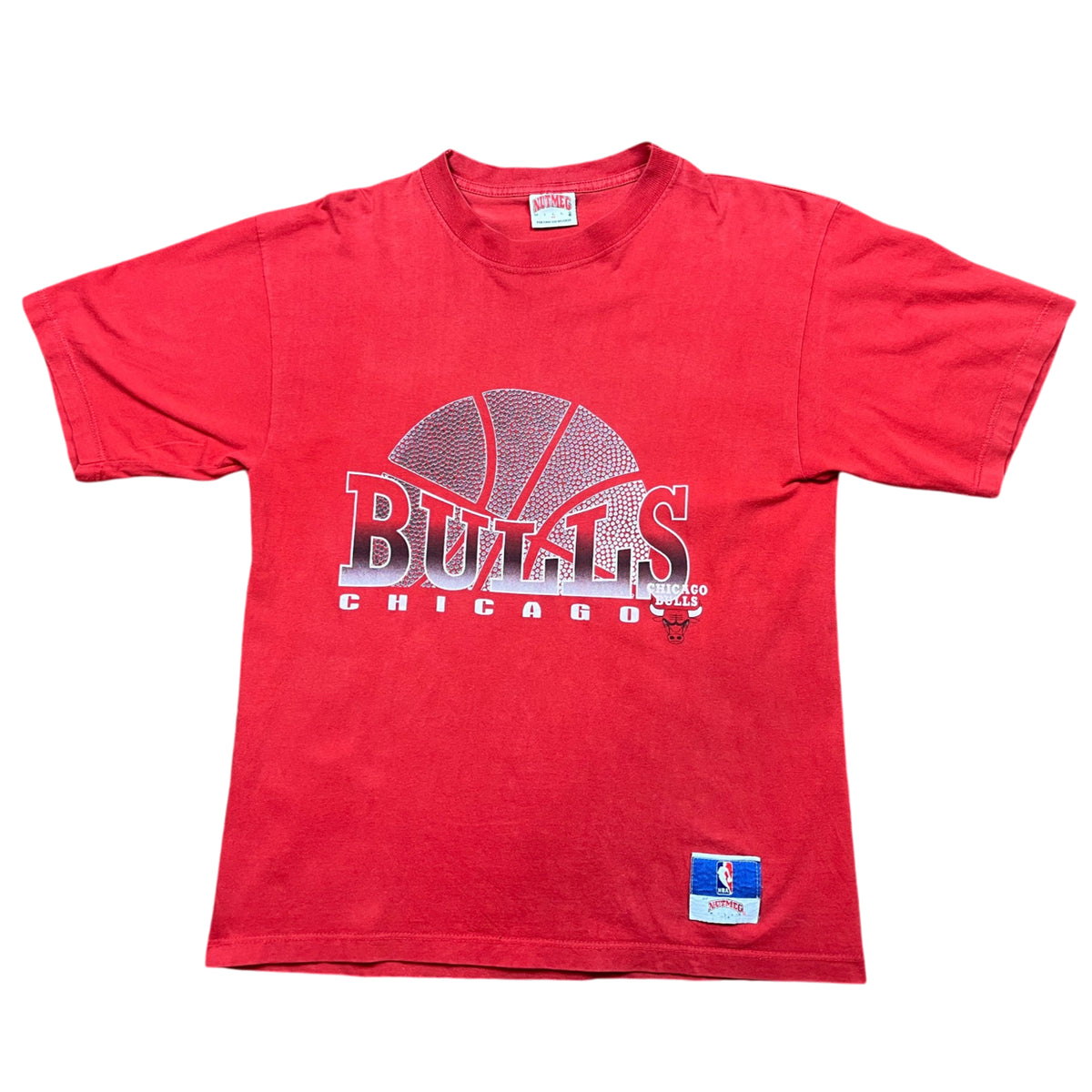 Vintage 1996 Chicago Bulls Double Sided Nutmeg t-shirt (M)