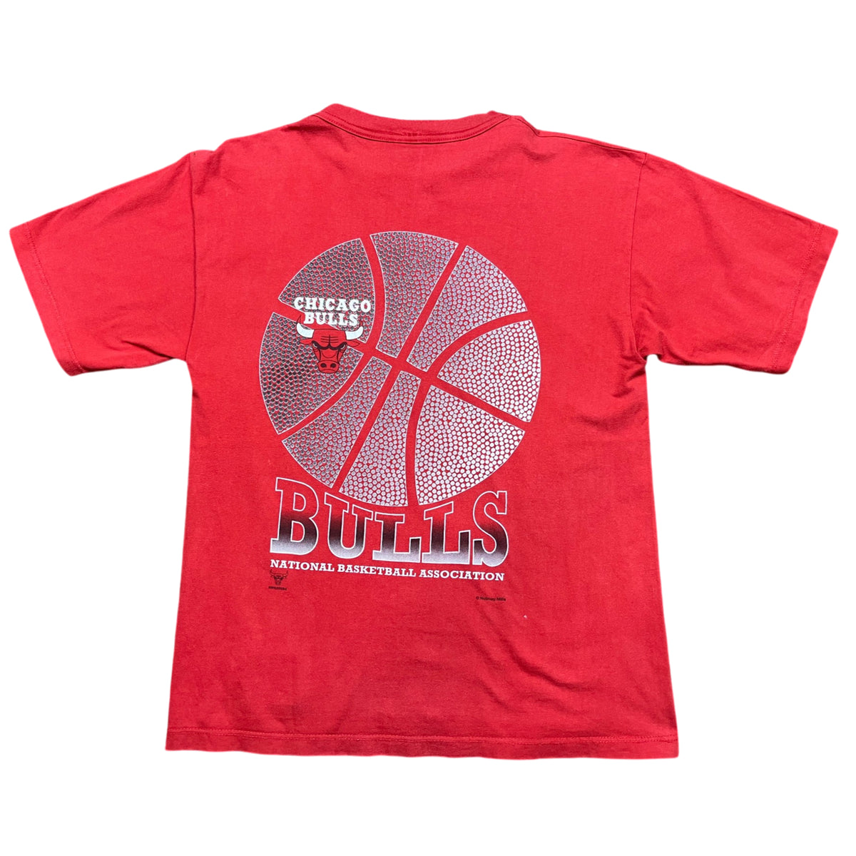 Vintage 1996 Chicago Bulls Double Sided Nutmeg t-shirt (M)