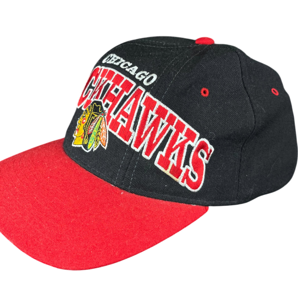 Vintage 90's Wool Chicago Blackhawk Starter Cap (OSFA)