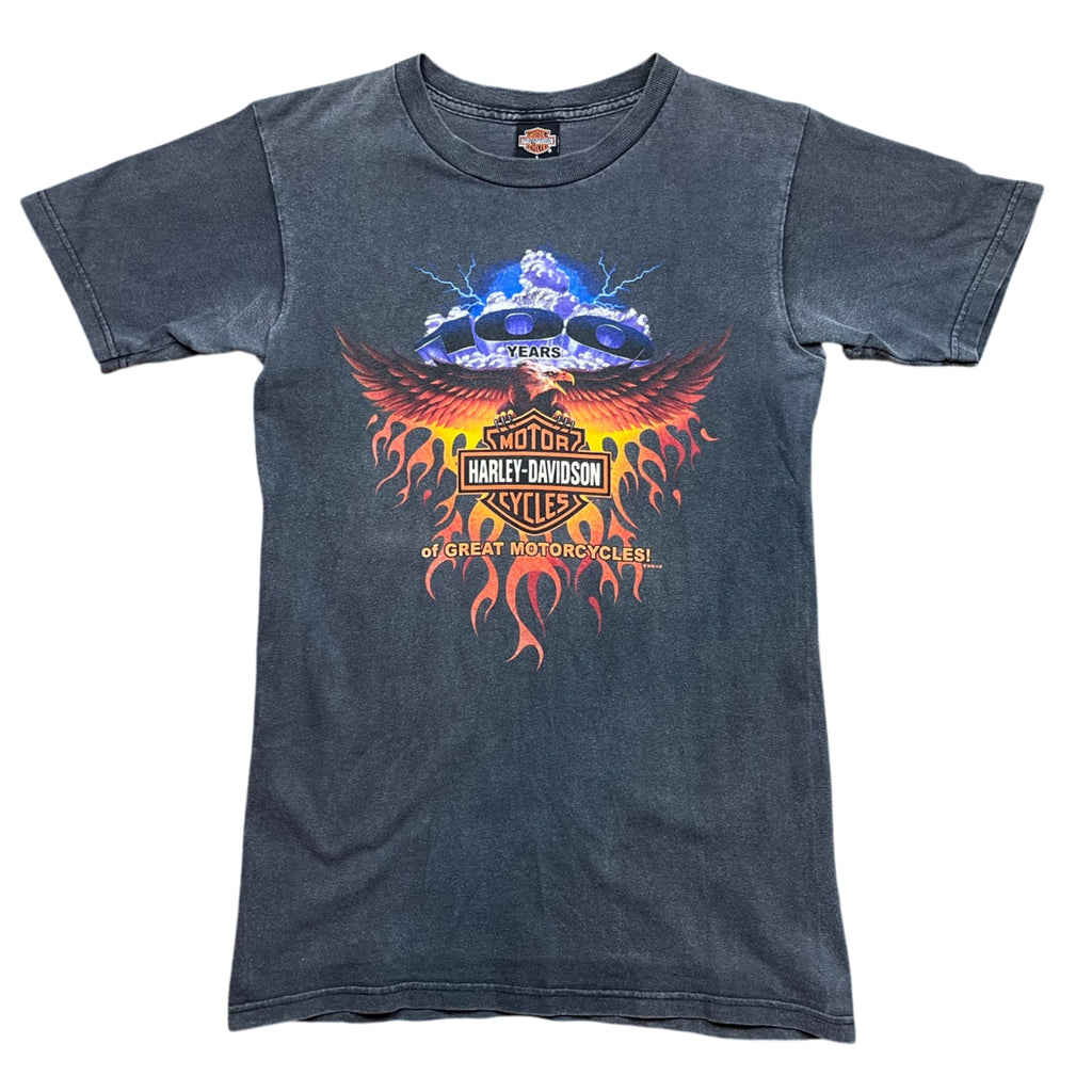 Vintage 2002 Harley Davidson Graphic T-shirt (S)
