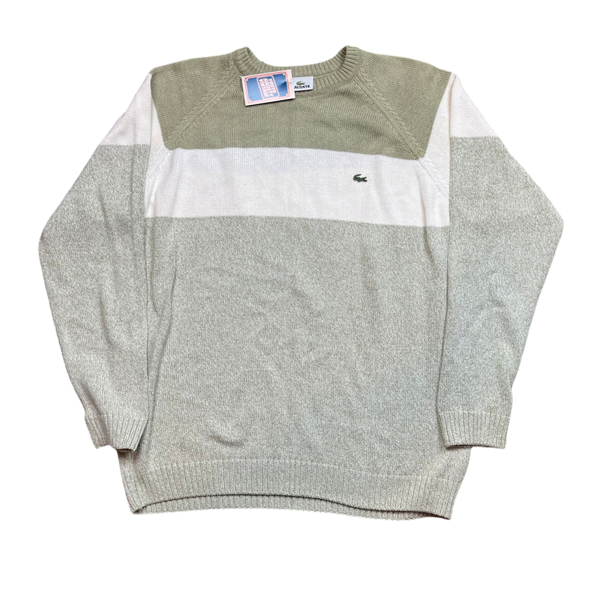 Vintage 90's Lacoste Knitted Sweater (XL-XXL)