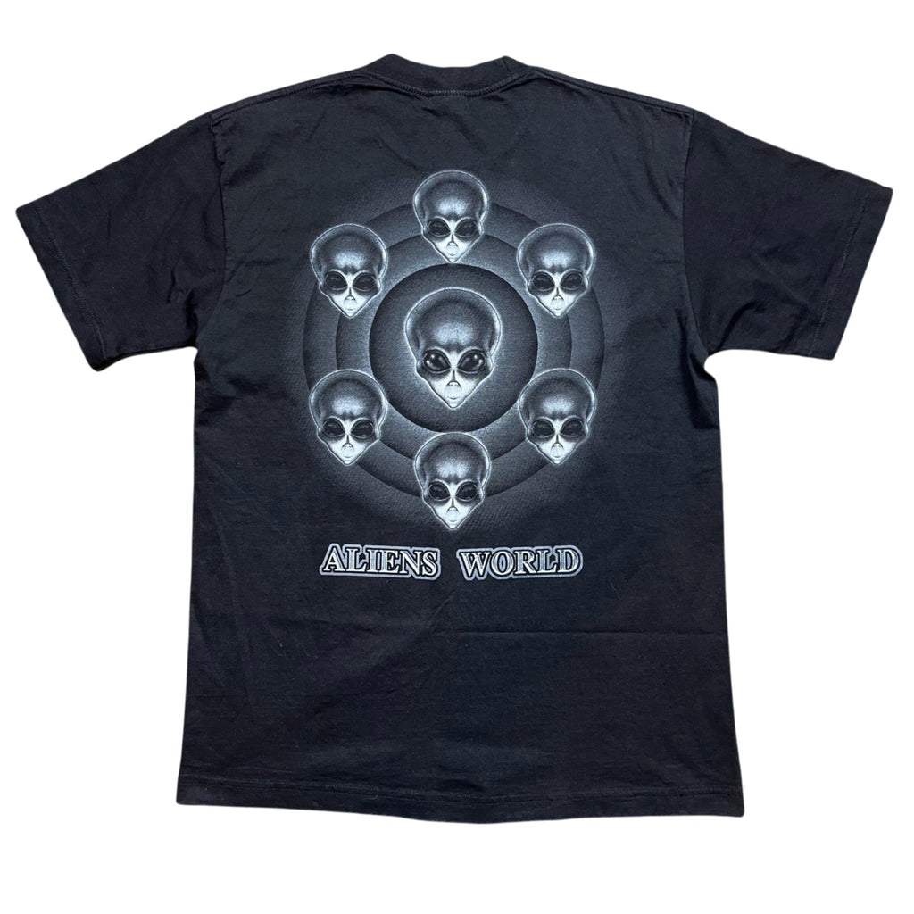 Vintage 90's Alien Bootleg Graphic Faded T-shirt (L-XL)