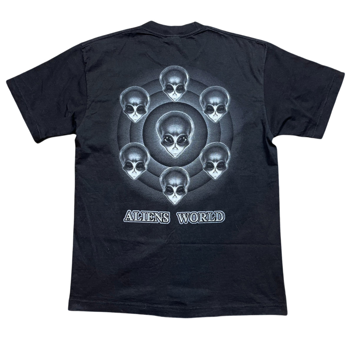 Vintage 90's Alien Bootleg Graphic Faded T-shirt (L-XL)