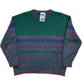 Vintage 1980's Hippie Knitted Sweater (M)