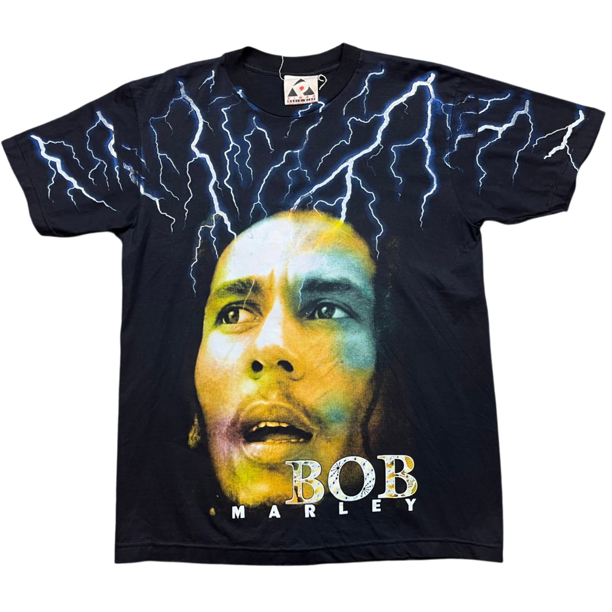 Vintage Bob Marley Bootleg Rap Graphic T-shirt (XL)