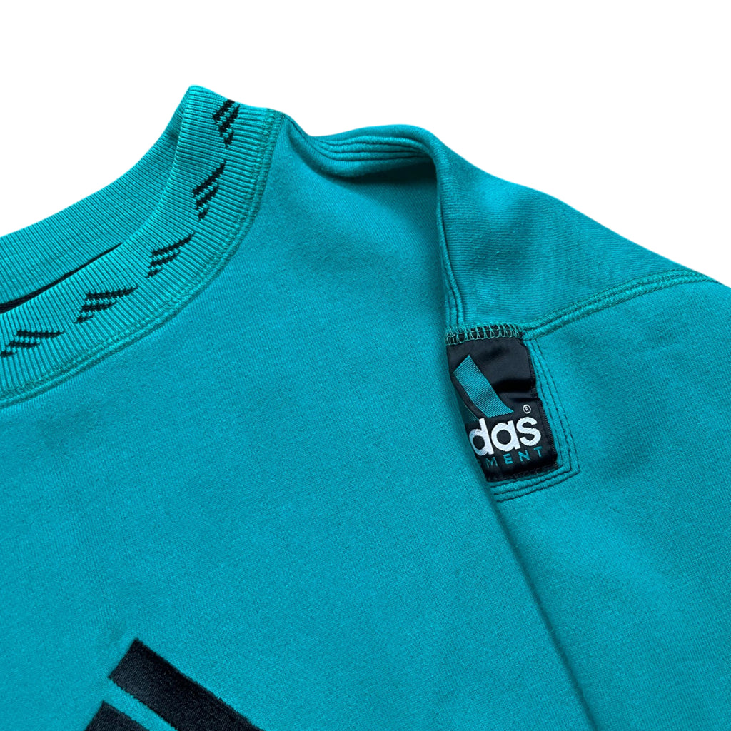 Vintage 90's Adidas Equipment Boxy Fit Sweatshirt (M)