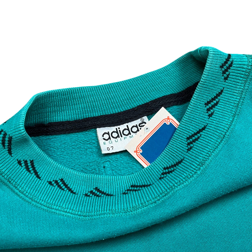 Vintage 90's Adidas Equipment Boxy Fit Sweatshirt (M)