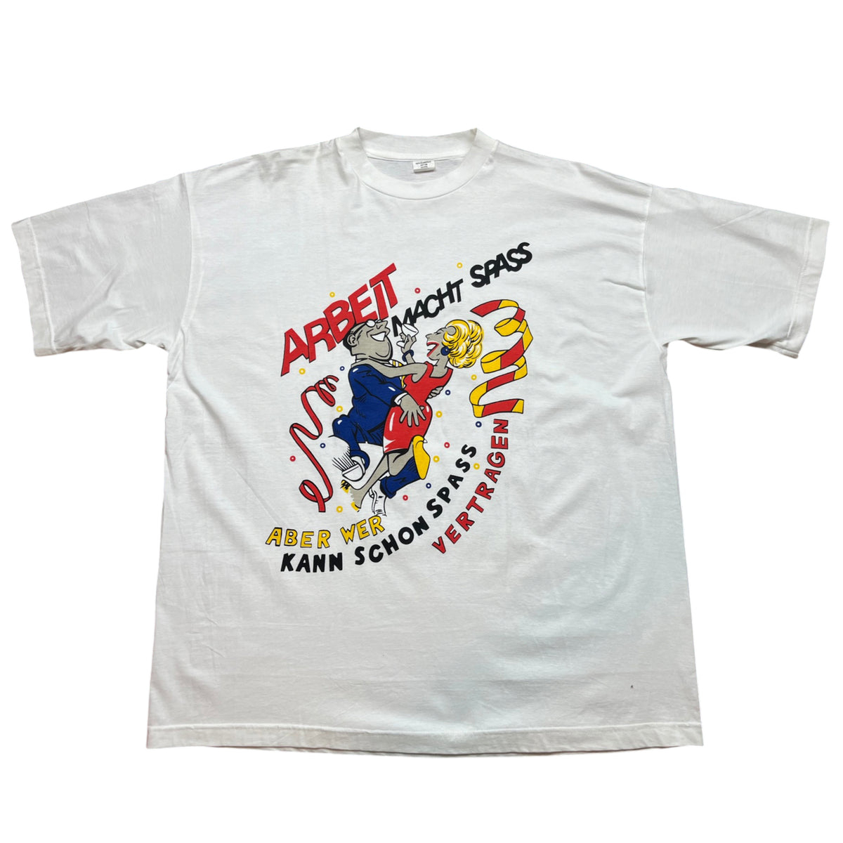 Vintage German Humor Graphic T-shirt (XL)