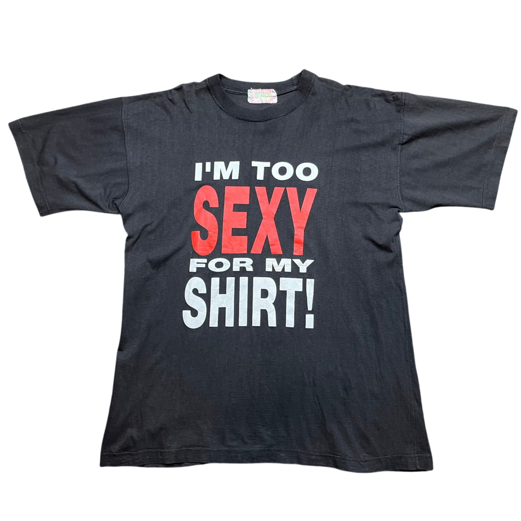 Vintage 90's I'm Too Sexy For My Shirt Graphic T-shirt (XL)
