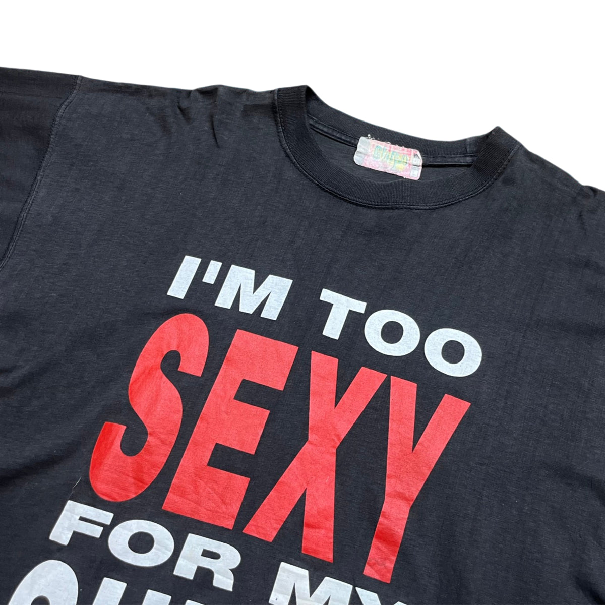 Vintage 90's I'm Too Sexy For My Shirt Graphic T-shirt (XL)