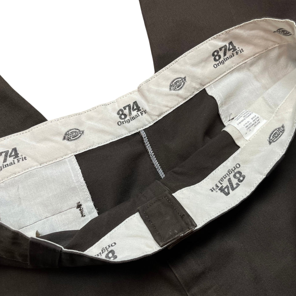 Dickies 874 Original Fit Brown Pants (XXL)