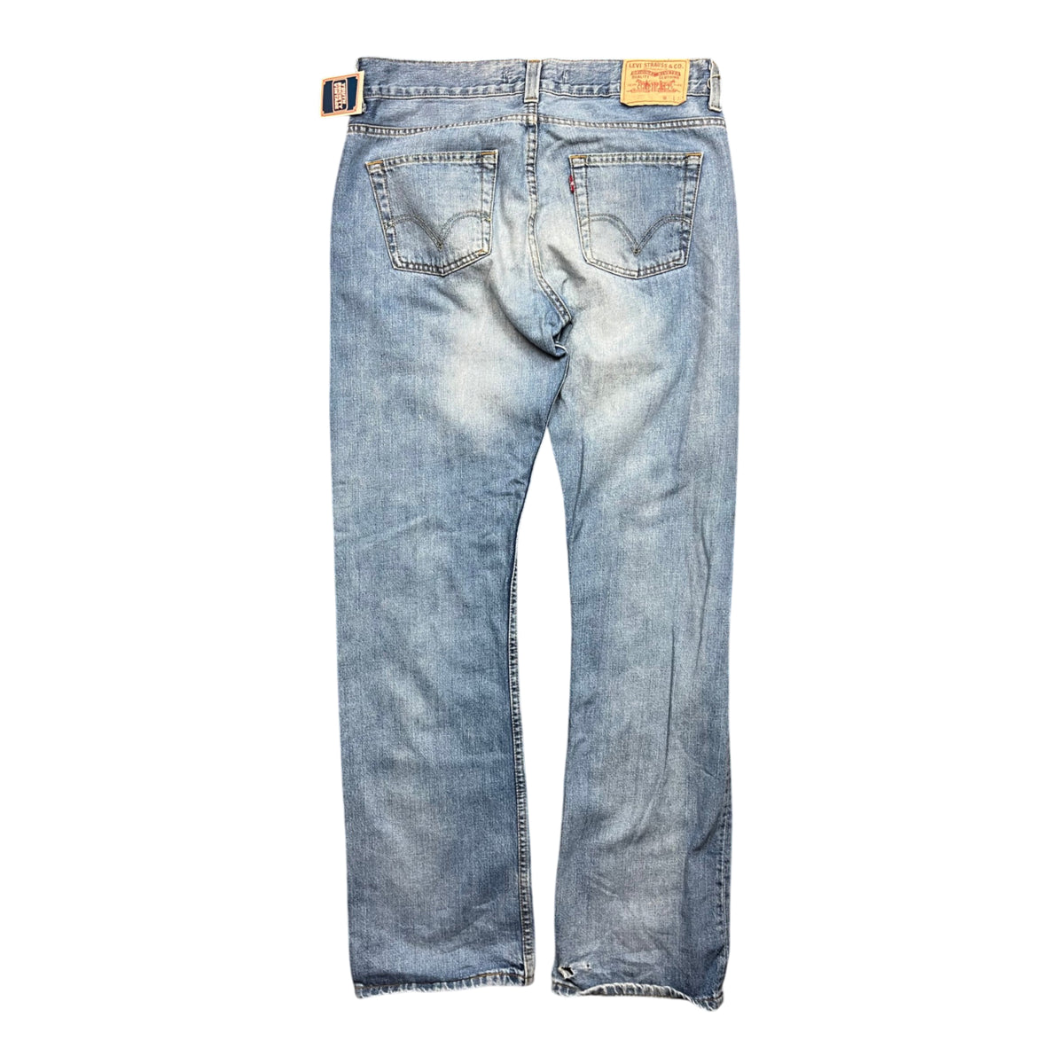 Vintage Levi's 506 Standard Fit Washed Jeans (L)