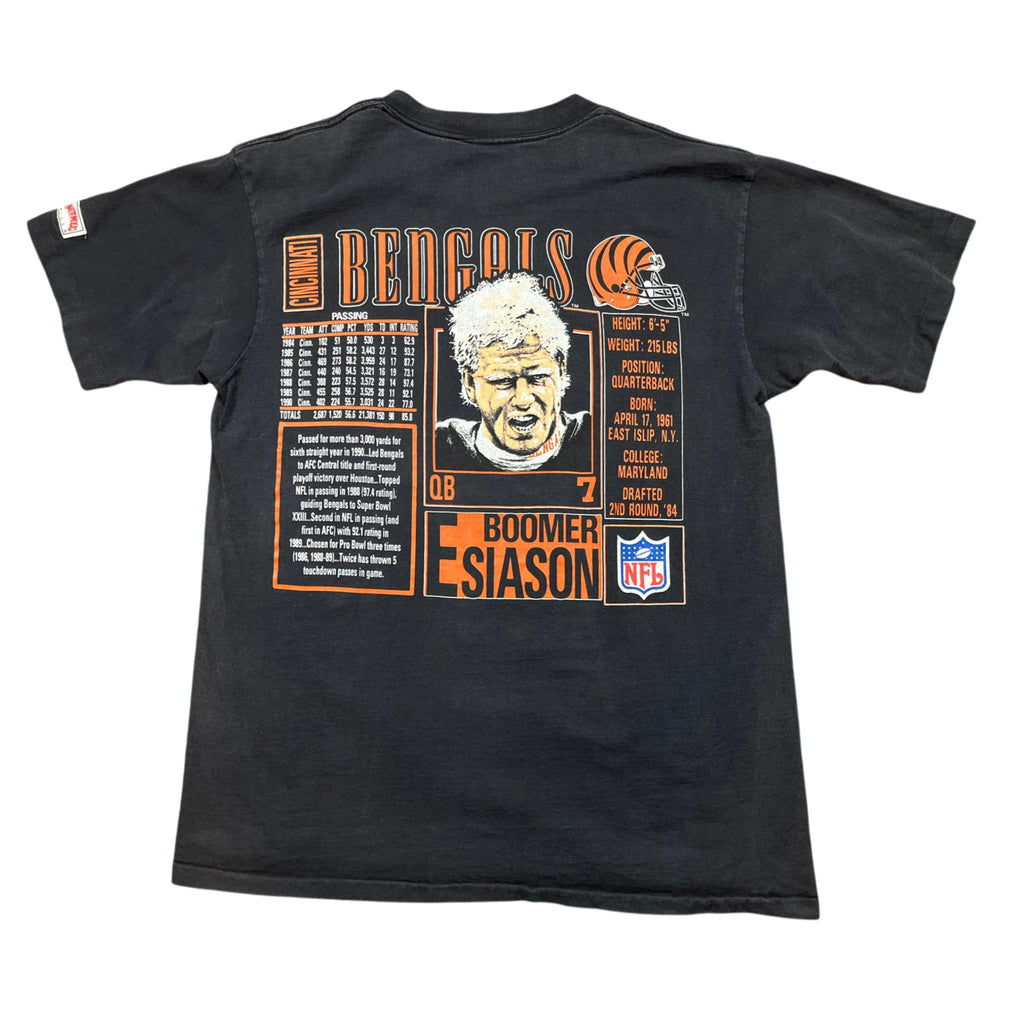 Vintage 90's NFL Esiason Boomer's NUTMEG Stats T-shirt (XL)