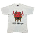 Vintage 90's Single Stitched Fort Macleod Graphic T-shirt (M)
