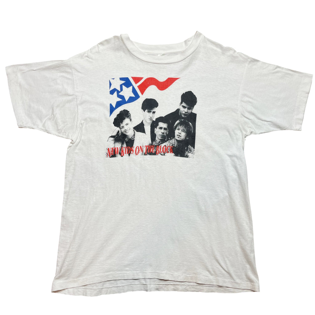 Vintage 1980's New Kids On the Block Rare Graphic T-shirt (XL)