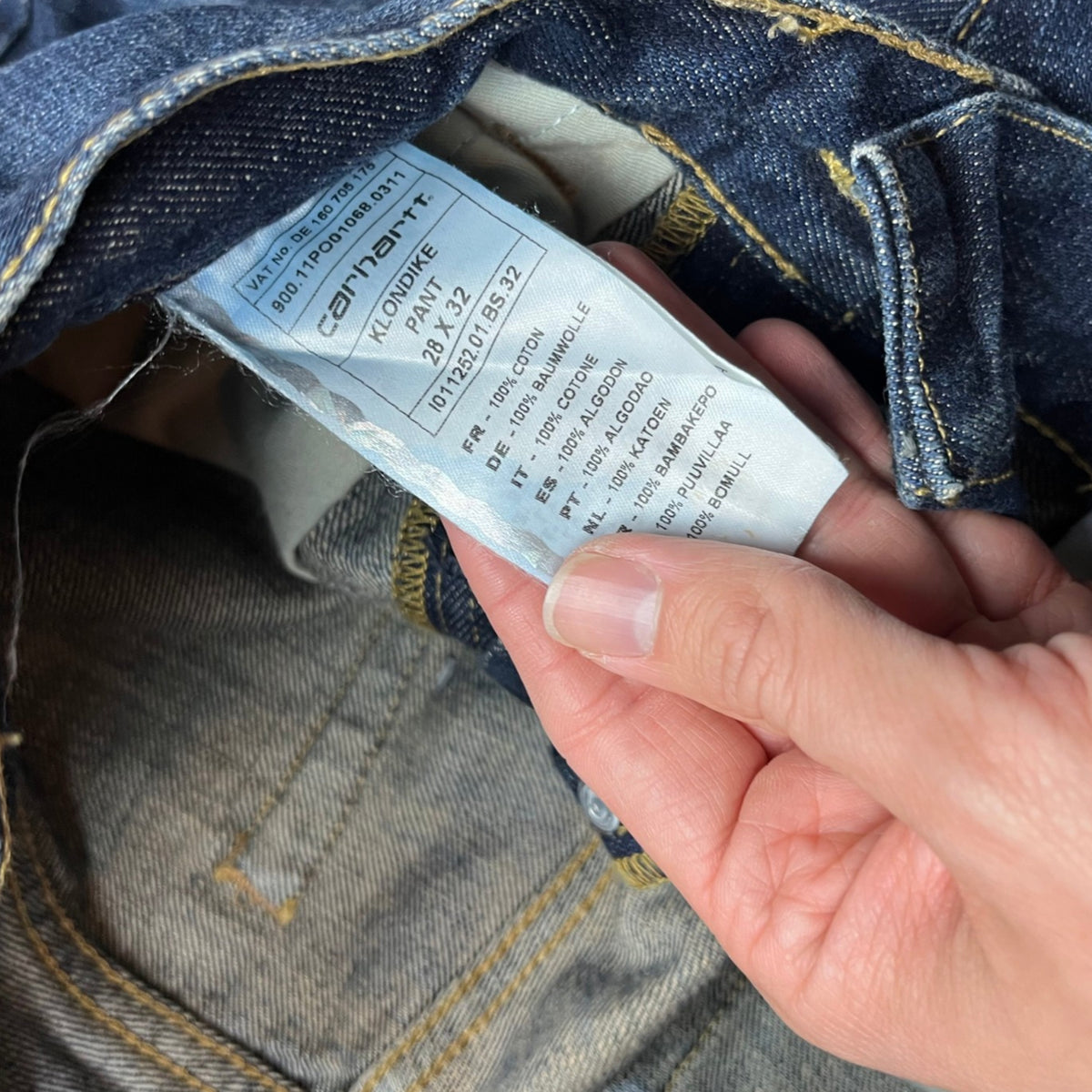 Carhartt Klondike Slim Fit Jeans (S)