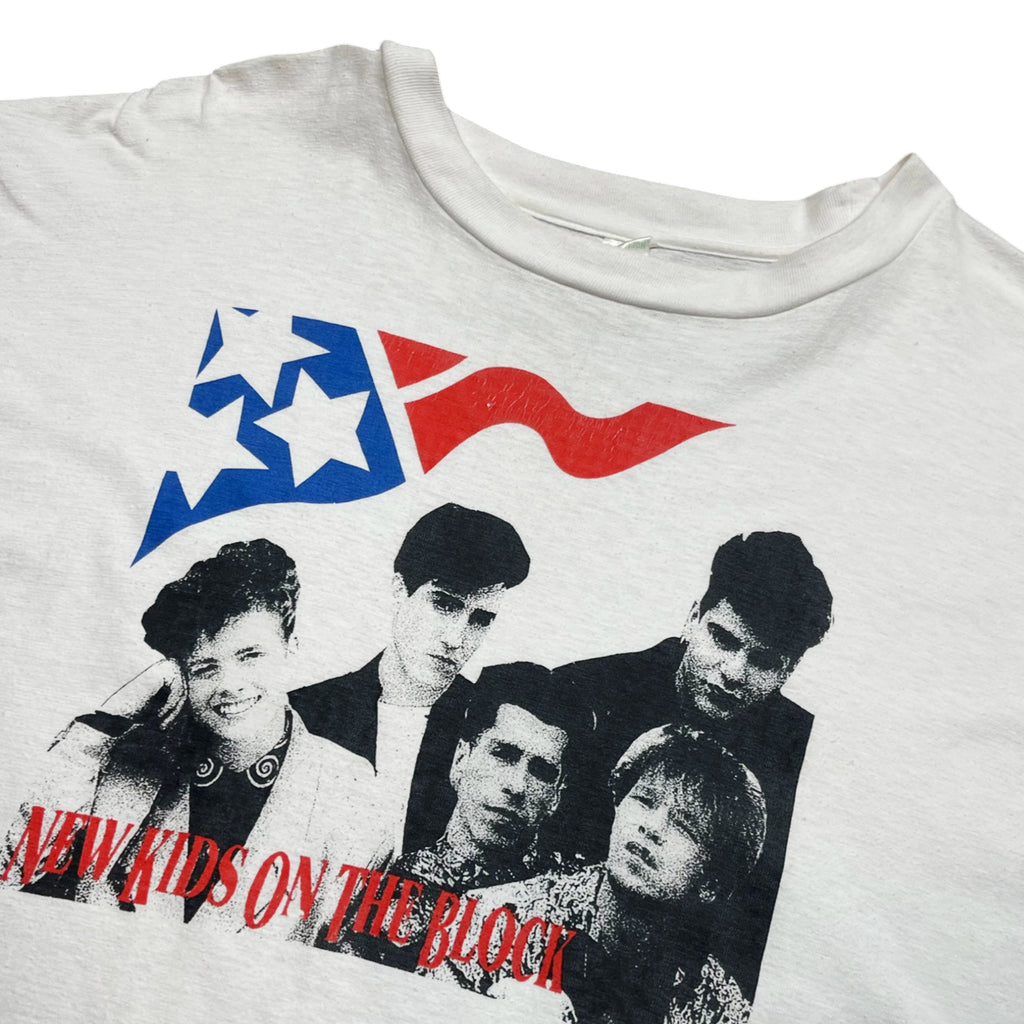 Vintage 1980's New Kids On the Block Rare Graphic T-shirt (XL)