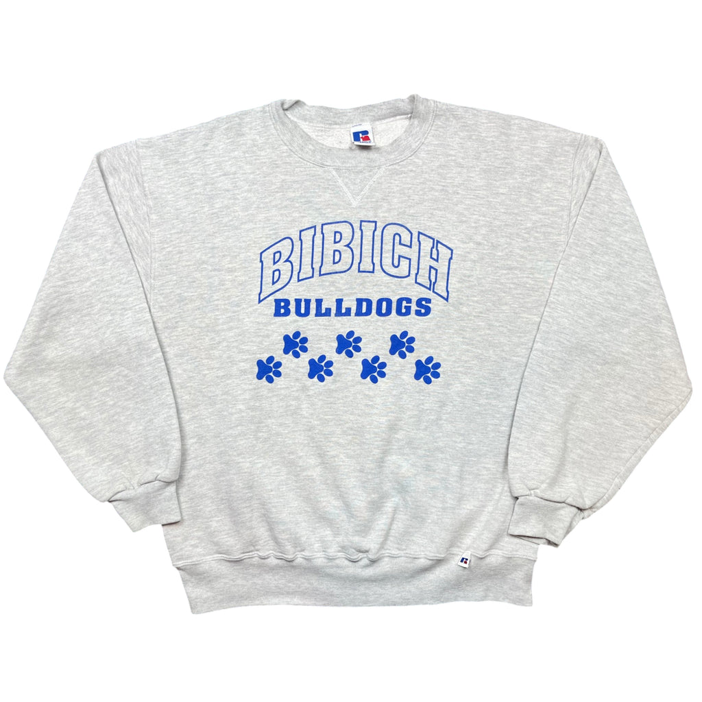 Vintage 90's Bibich Bulldogs Russell's Sweatshirt (L)