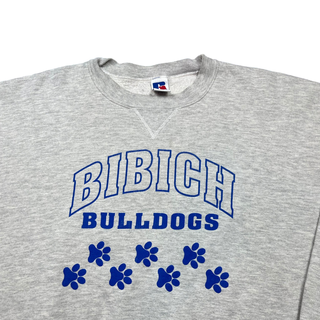 Vintage 90's Bibich Bulldogs Russell's Sweatshirt (L)