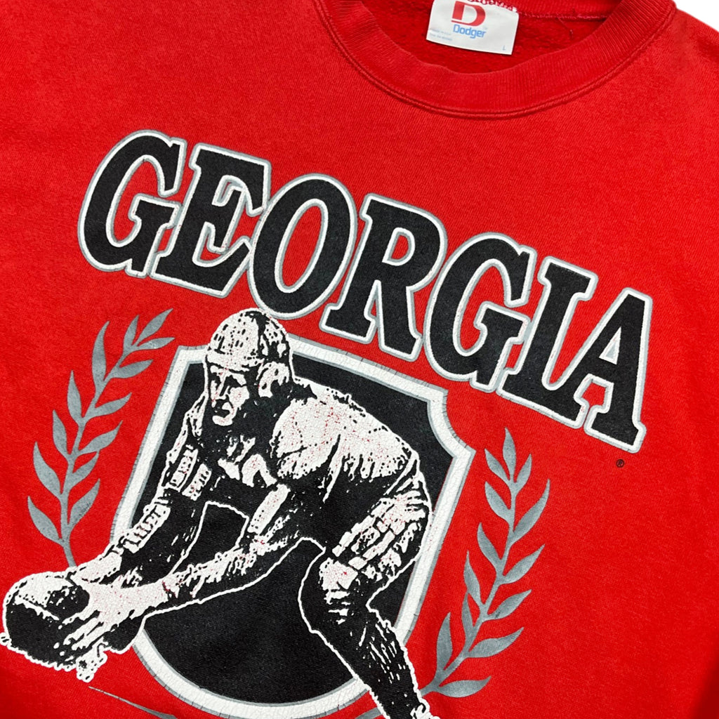 Vintage 90's Georgia Rugby Graphic Sweatshirt (L)