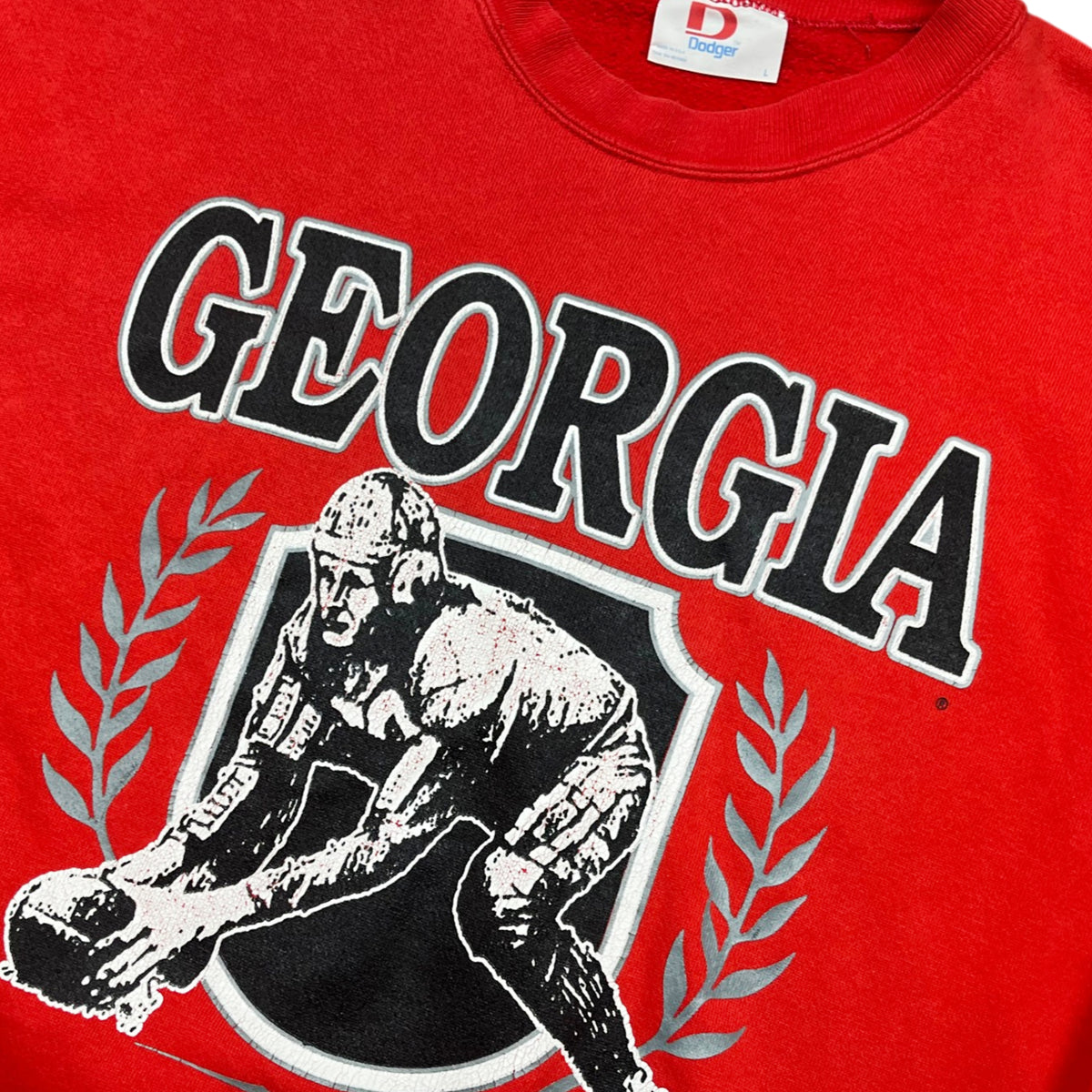 Vintage 90's Georgia Rugby Graphic Sweatshirt (L)