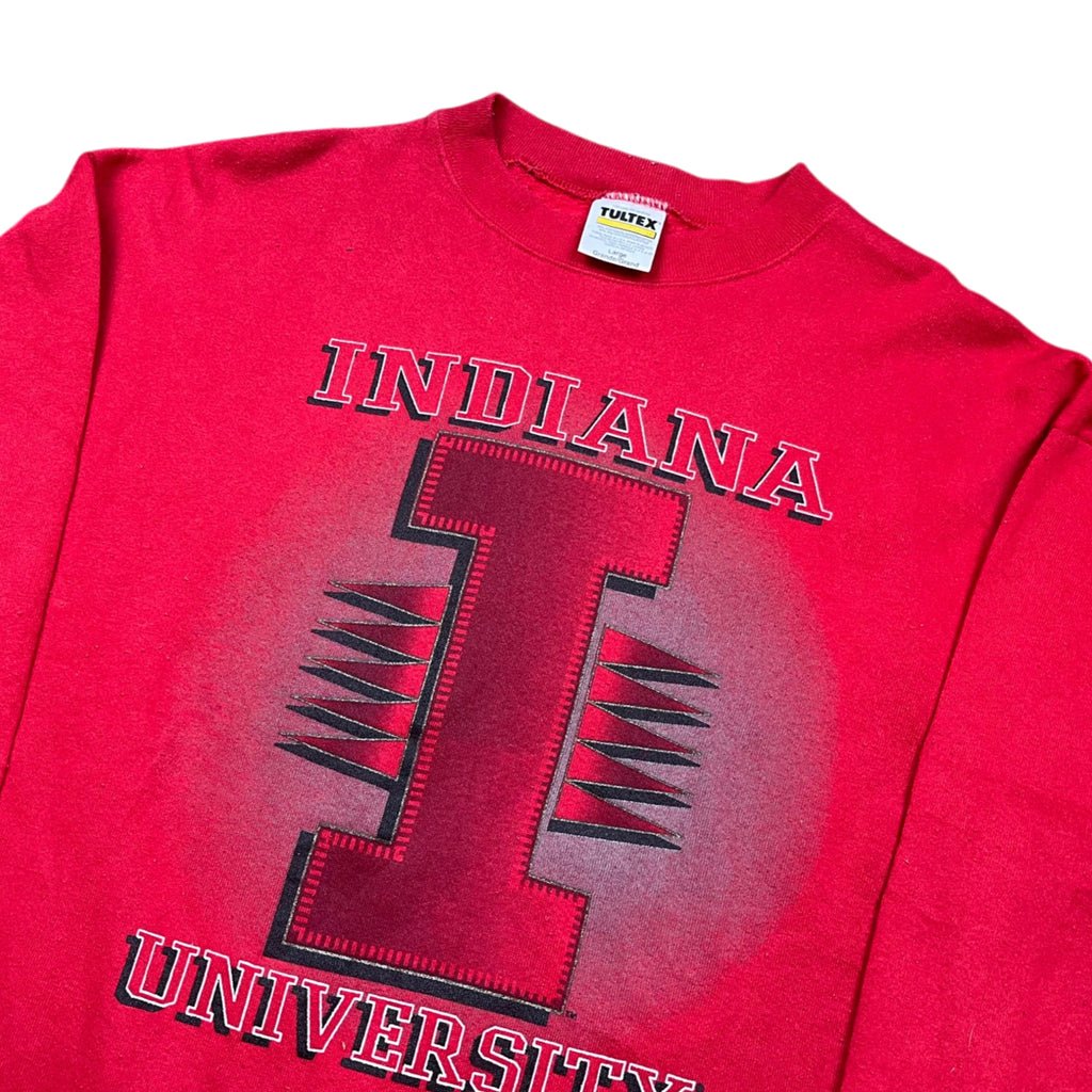Vintage 90's Indiana University Graphic Sweatshirt (L)